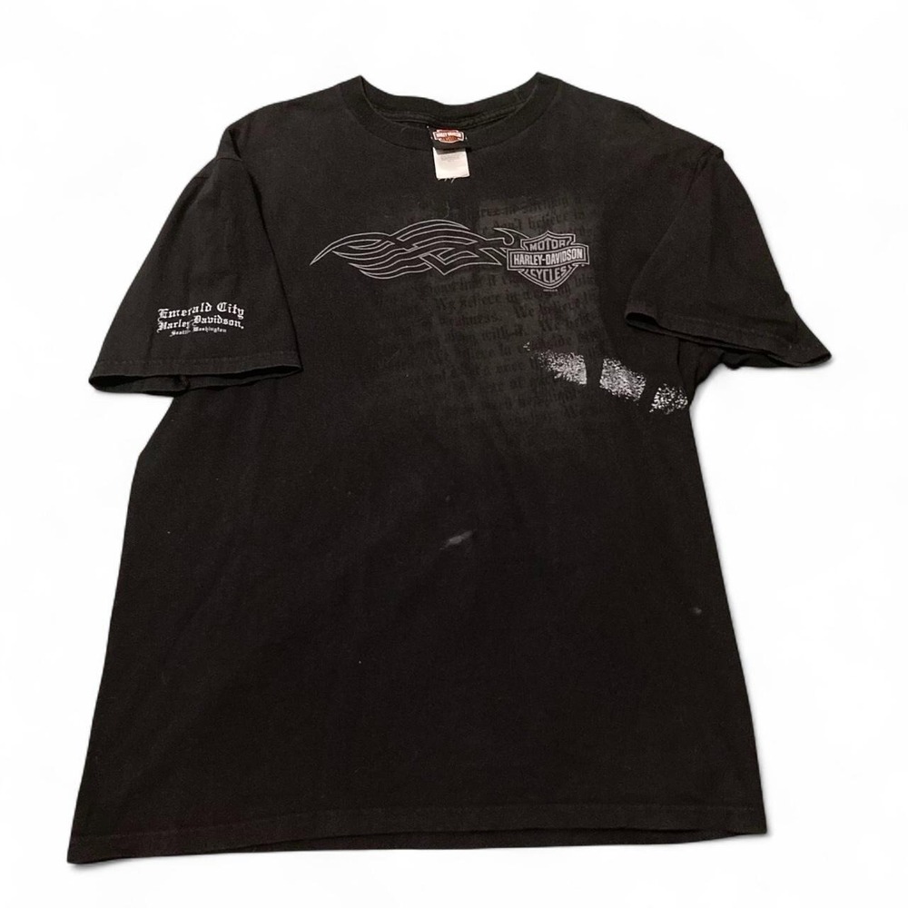 Harley Davidson‎ Tribal graphic tee eagle y2k style Seattle WA XL/22